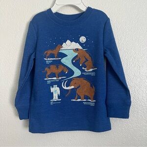 NWT Jumping Beans Baby Boys Prehistoric Animal Longsleeve size 18M